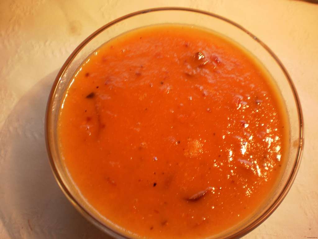Salsa de naranja, receta