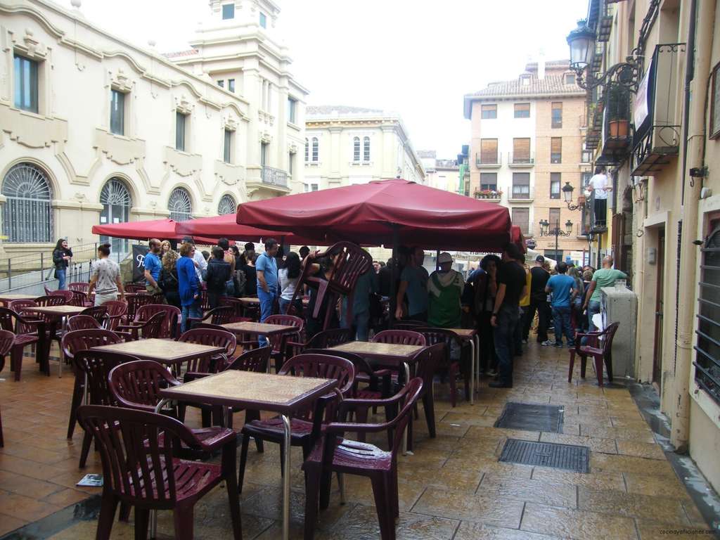 Viaje a La rioja, la calle Laurel de Logroño