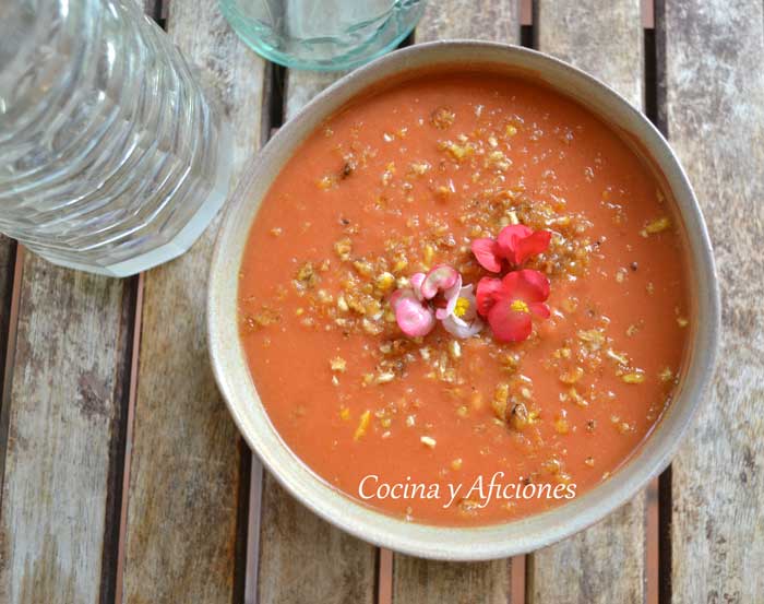 gazpacho tradicional la receta de toda la vida