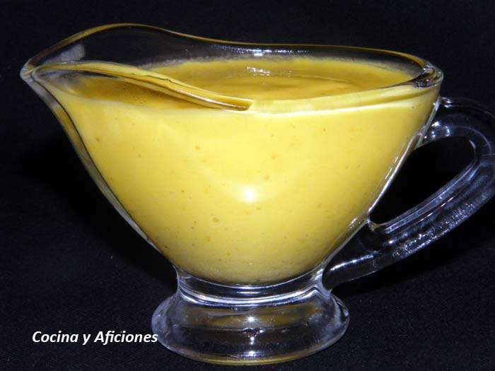 Mahonesa de Mango, receta