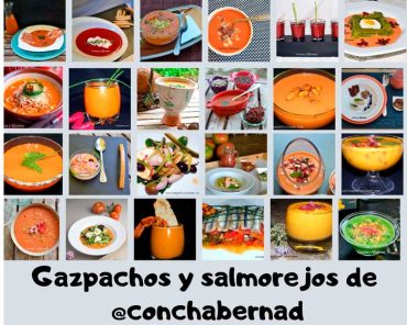 Gazpachos y salmorejos, todas las recetas de Concha Bernad ·Cocina y Aficiones·