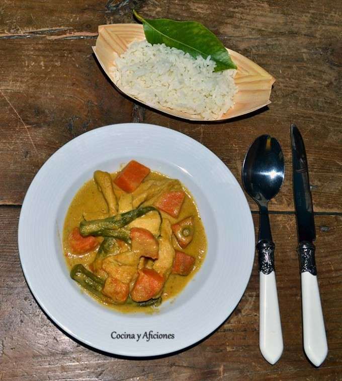 curry camboyano de pollo 2