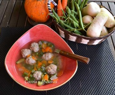 Groentesoep o sopa de verduras, receta holandesa