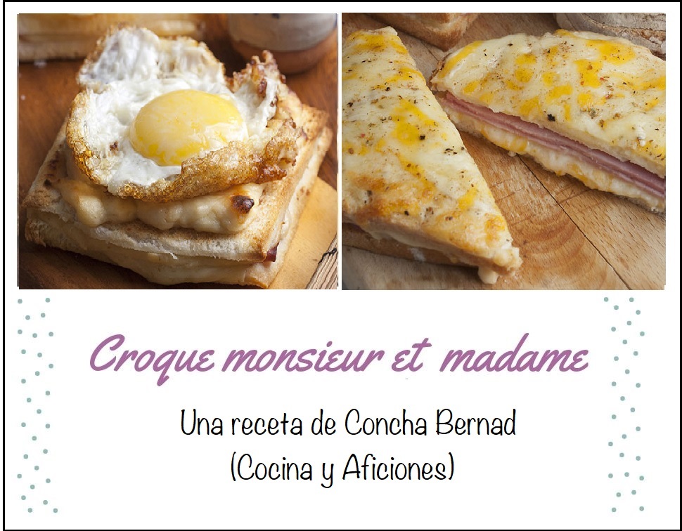 Croque monsieur et madame 5 Cocina y Aficiones Croque monsieur et madame 5 Cocina y Aficiones