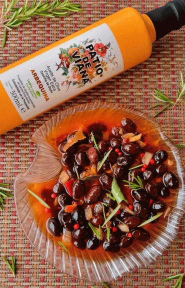 Aceitunas aliñadas al estilo de mi Padre, receta rica y molona.