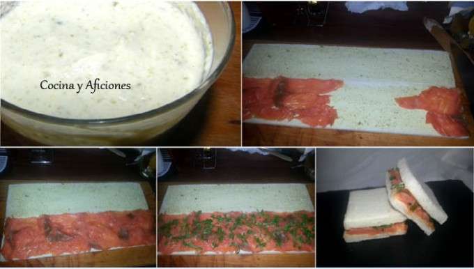 collage salmon