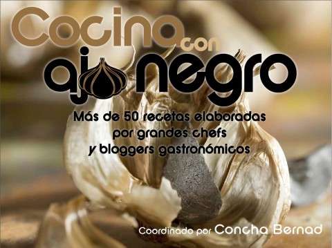 portada cocina con ajo negro